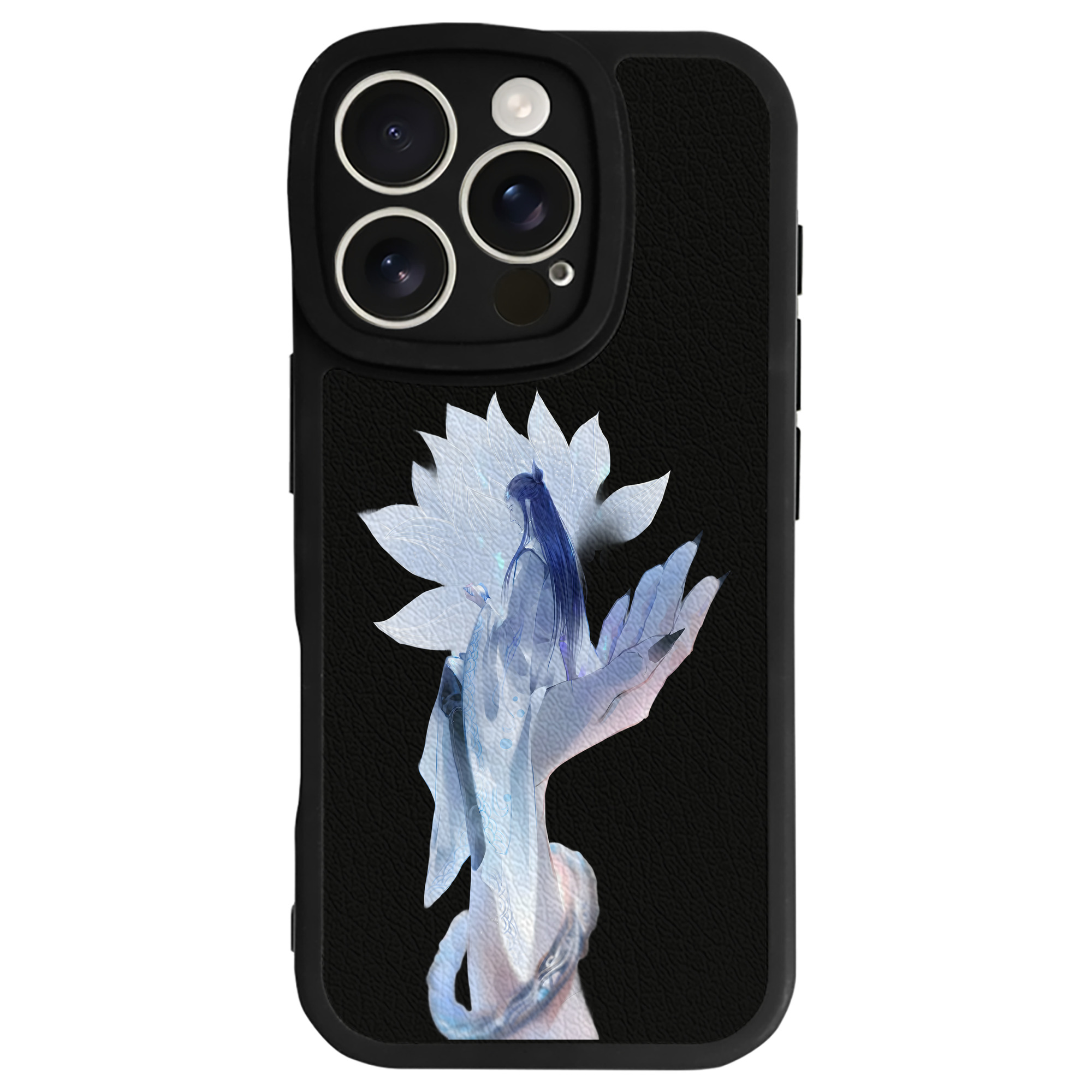（画像用） Ne Zha 2 ナタ 魔童の大暴れ 【iPhone 16シリーズ対応】シリコンスマホケース（レザー調） 材質：シリコン